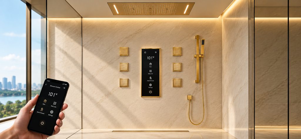 Hotel shower system renovation planning